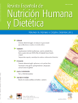 Go to journal home page - Revista Española de Nutrición Humana y Dietética